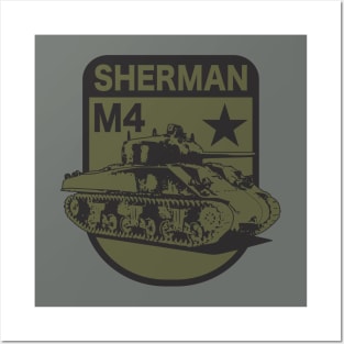 M4 Sherman Posters and Art